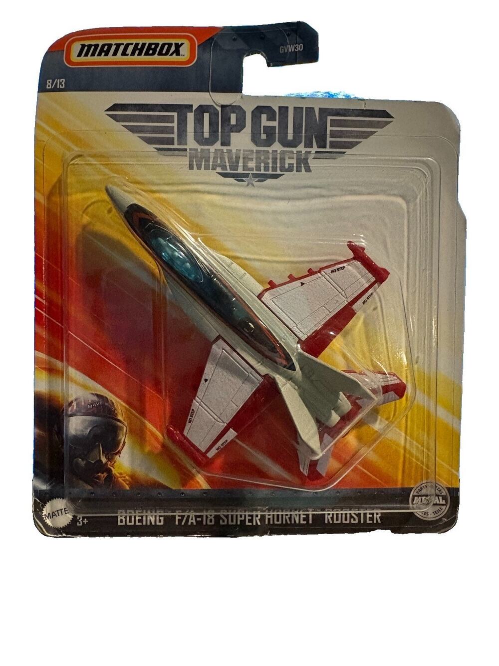 2020 Matchbox Sky Busters Top Gun Maverick Boeing F/A-18 Super Hornet Rooster